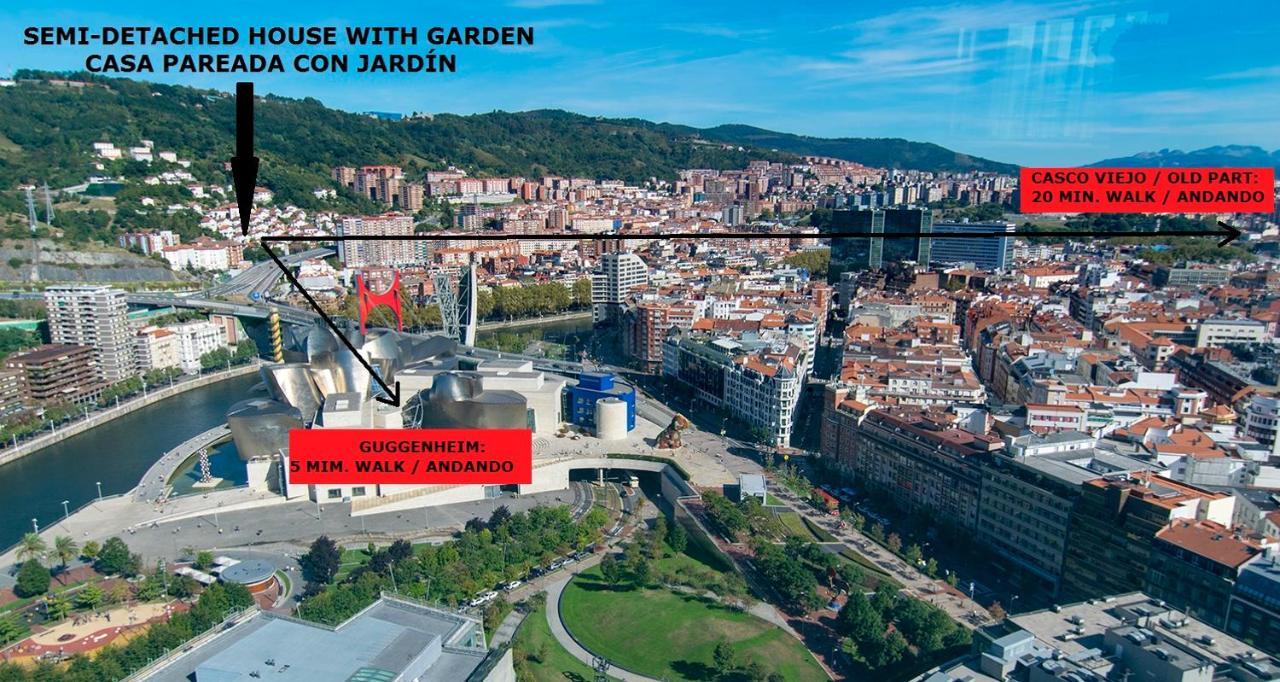 Estudio A 5 Min Guggenheim Bilbao Exteriér fotografie